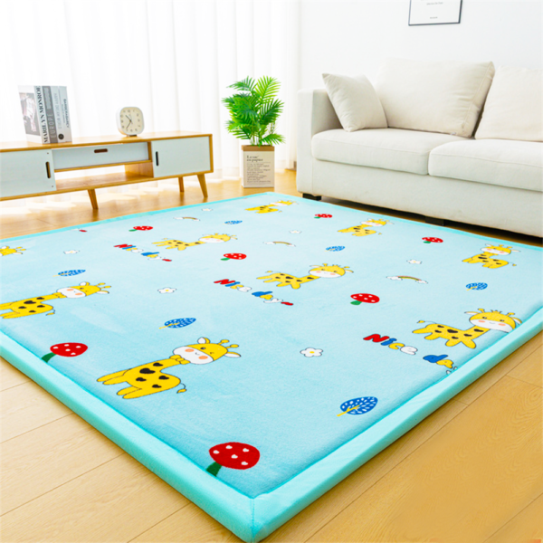 Soft Touch Baby Tatami Playmats Memory Foam Slow Rebound Baby Crawl Mat Tatami Rug Thick Memory Foam Carpet for Lving Room