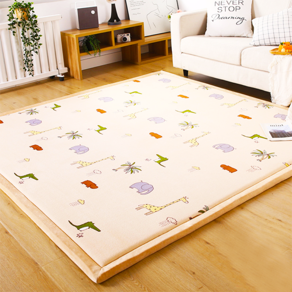 400x200x2.0cm Japanese Tatami Carpet Memory Foam Mats Kids Crawling Play Mat