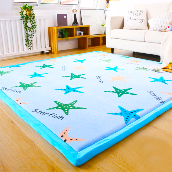 300x200x3.0cm Custom Thickness Children Anti-Slip Soft Warm Yoga Mat Crawling Foam Tatami Mat Kids Floor Play Rug