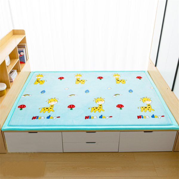 Tatami Rug Wide Edge Living Room Thicken Non Toxic Kids Play Mat Baby Education Lovely Game Mat Baby Crawl Foam Play Mat Kids Rug