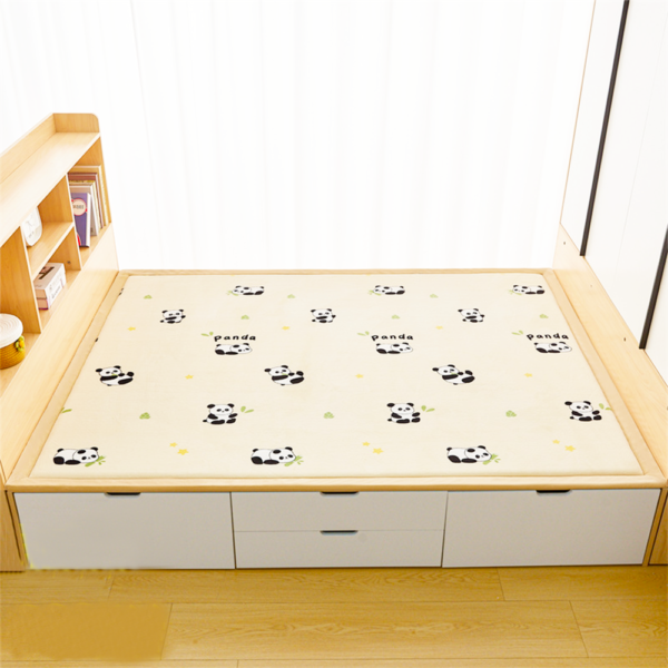 Tatami Rug New Design Glow in the Dark Baby Play Carpet Flannel Tatami Mat Thickened Non-slip Memory Foam Luminous Rug for Baby Crawling