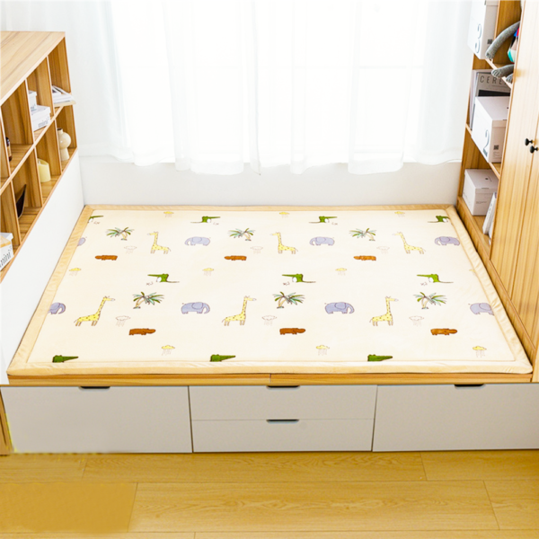 Tatami Carpet Soft Touch Baby Tatami Playmats Memory Foam Slow Rebound Baby Crawl Mat Tatami Rug Thick Memory Foam Carpet for Lving Room