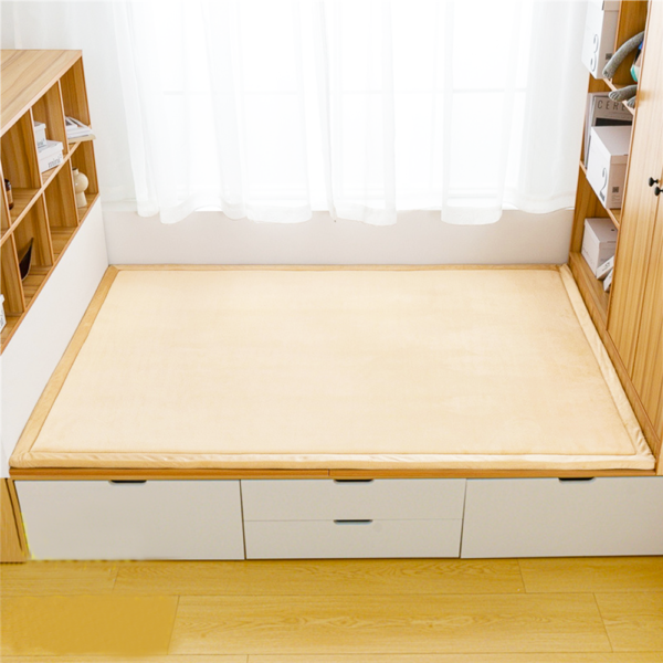 Tatami Rug Japanese Kids Play Mat Tatami Mat Area Rug Thickness Tatami Floor Carpet Living Room Memory Foam Area Carpet