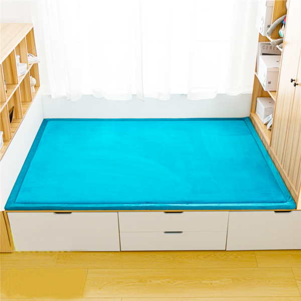 35mm Tatami Rug Thicken Soft Flannel Area Carpet Bedside Memory Foam Baby Rug Crawling Play Carpet for Living Room