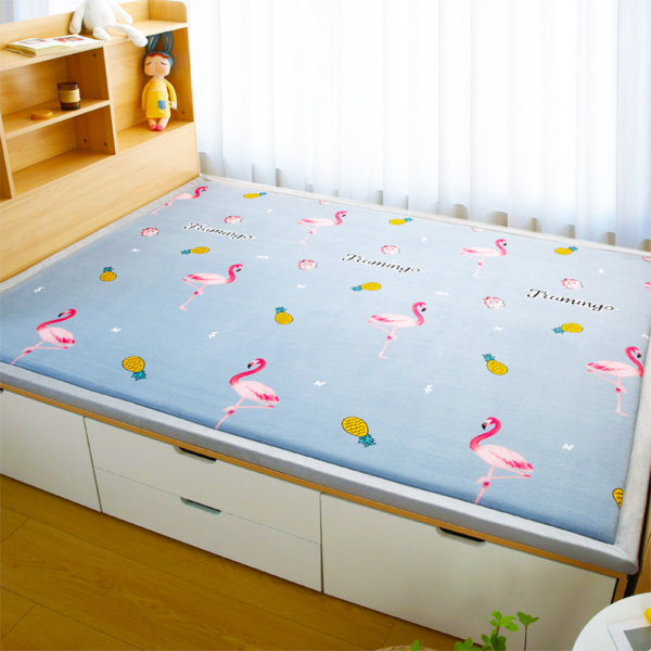 Tatami Mat Wide Edge Thicken Area Carpet Bedside Dormitory Thick Play Mat Memory Foam Baby Floor Mat for Living Room
