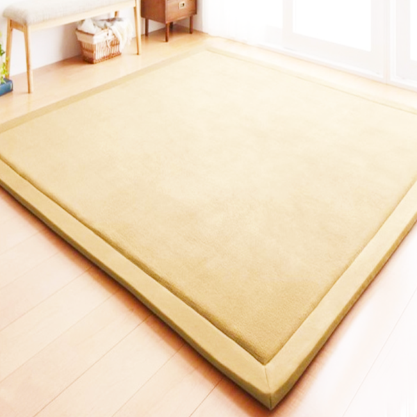 100x200x2.0cm Customized Super Soft Touch New Style Thicken Plush Japanese Tatami Mat Rug Baby Play Mat Yoga Cloudey Muscle Mat