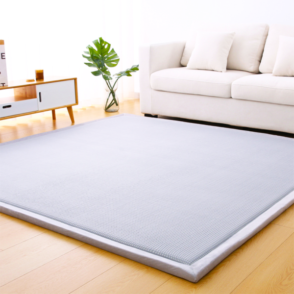 200x200x2.0cm Custom Soft Flannel Kids Cozy Children Foam Play Mat Carpet Memory Foam Tatami Baby Crawling Mat