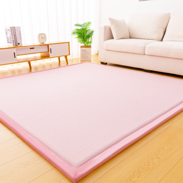 180x200x3.0cm Super Soft Flannel Kids Crawling Cozy Children Mat Carpet Memory Foam Tatami Muscle Mat for Baby Care Room