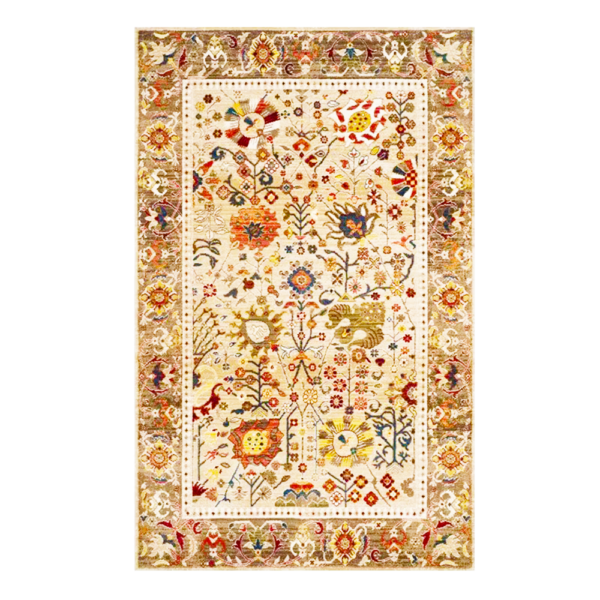 Floor Carpet High-quality Living Room Imitated Cashmere Printed Carpet Beautiful Waterproof and Stain-resistant Custom Piano Room Carpet - Image 4
