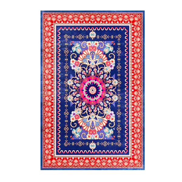 Floor Carpet High-quality Living Room Imitated Cashmere Printed Carpet Beautiful Waterproof and Stain-resistant Custom Piano Room Carpet - Image 2