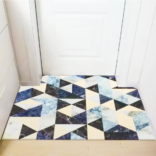 Door mat Living Room Carpet Anti Slip Bedroom Mat Crystal Velvet Washable Bedside 3d Printed Special Shaped Area Rug Factory Price Wholesale - Image 5