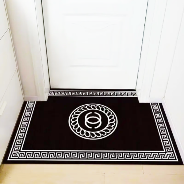 Door mat Living Room Carpet Anti Slip Bedroom Mat Crystal Velvet Washable Bedside 3d Printed Special Shaped Area Rug Factory Price Wholesale