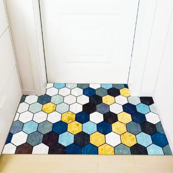 Door mat Living Room Carpet Anti Slip Bedroom Mat Crystal Velvet Washable Bedside 3d Printed Special Shaped Area Rug Factory Price Wholesale - Image 2
