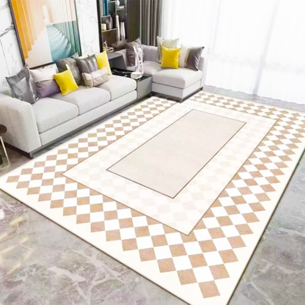 Diamond Velvet carpet 3d Printed Custom Golden Area Rugs 3d Print Durable Floor Mat Rugs  Turkish Mosque Persian Carpetfor Living Room - Image 8