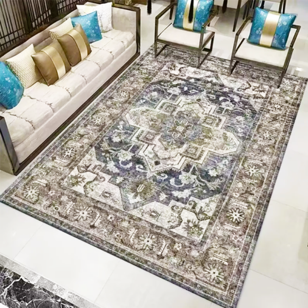 Imitation Cashmere Material Area Rugs & Sets Modern Boho Luxury Floor Carpet for Living Room Machine Made Decorative Party Carpet