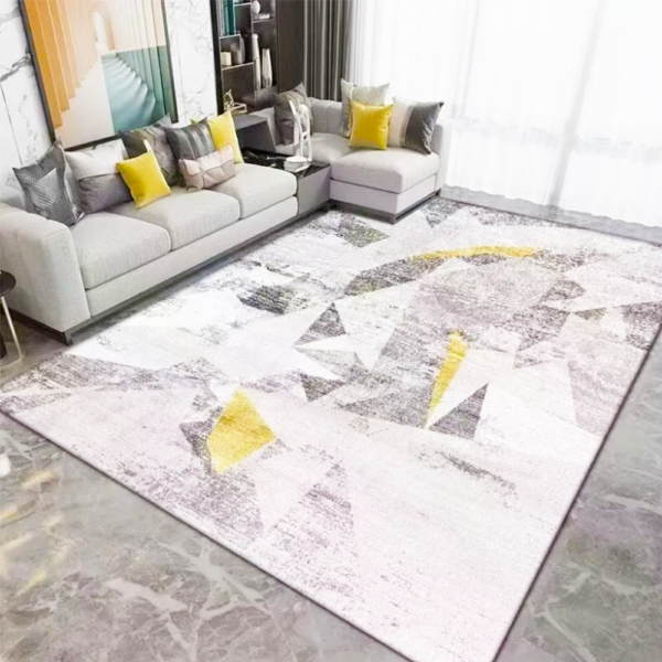 Diamond Velvet carpet 3d Printed Custom Golden Area Rugs 3d Print Durable Floor Mat Rugs  Turkish Mosque Persian Carpetfor Living Room - Image 7