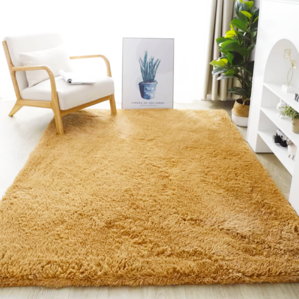 Silk Wool Carpets Wholesale High Quality Modern Luxury Thickness Fluffy Large Carpets and Area Rugs for Living Room - Image 3