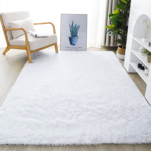 Silk Wool Carpets Wholesale Shaggy Handmade Fluffy Faux Fur Rug Low Price Luxury Carpet for Living Room Area Rugs & Sets