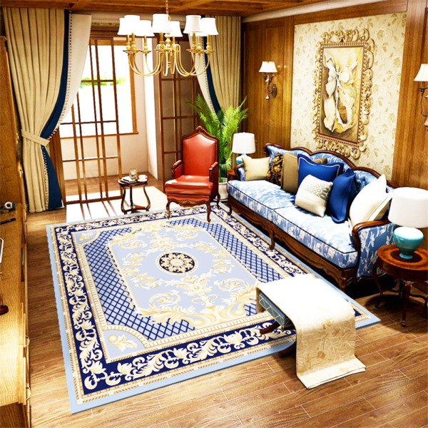 3D Rugs and Carpets European Style Premium Quality Area Indoor Coffee Business Chatting Room Fascinating Home Deco Rugs Carpet for Livingroom and Rooms