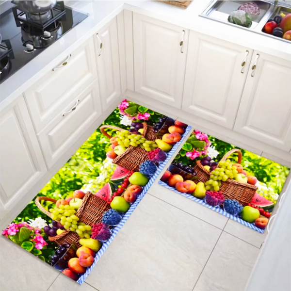 itchen Floor Mats and Rugs Direct Sales Crystal Velvet Persian Area Rugs Anti-Slip Oil Resistant Kitchen carpet - Image 8