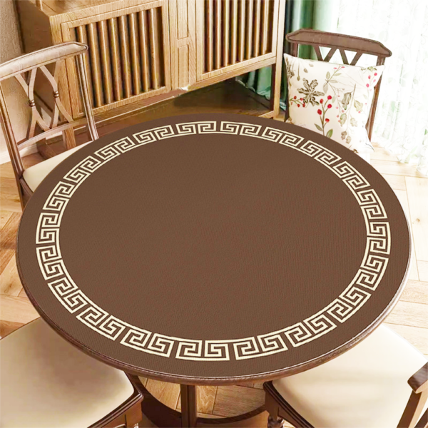 Round Blank Sublimation Gambling Poker Mat Playing Mahjong Mat Texas Hold'em Poker Desk Mat Custom Size Entertainment Playing Card Poker Mat - Image 8