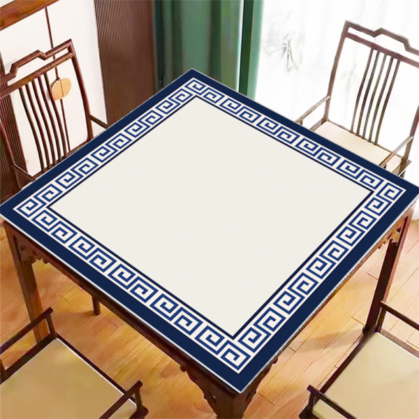Square Desk Mat Playing Mahjong Mat Texas Hold'em Poker Carpet Wholesale Anti Slip Table Layout Playing Card Poker Mat - Image 4