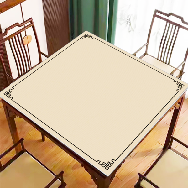 Square Desk Mat Playing Mahjong Mat Texas Hold'em Poker Carpet Wholesale Anti Slip Table Layout Playing Card Poker Mat - Image 5