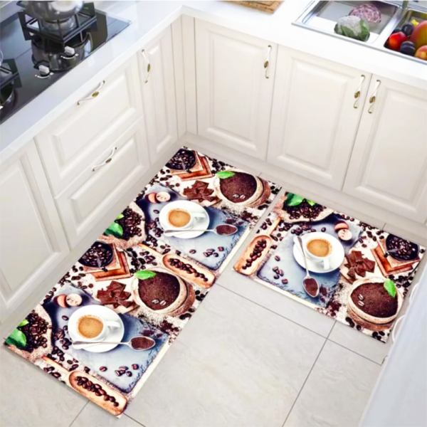 itchen Floor Mats and Rugs Direct Sales Crystal Velvet Persian Area Rugs Anti-Slip Oil Resistant Kitchen carpet - Image 6