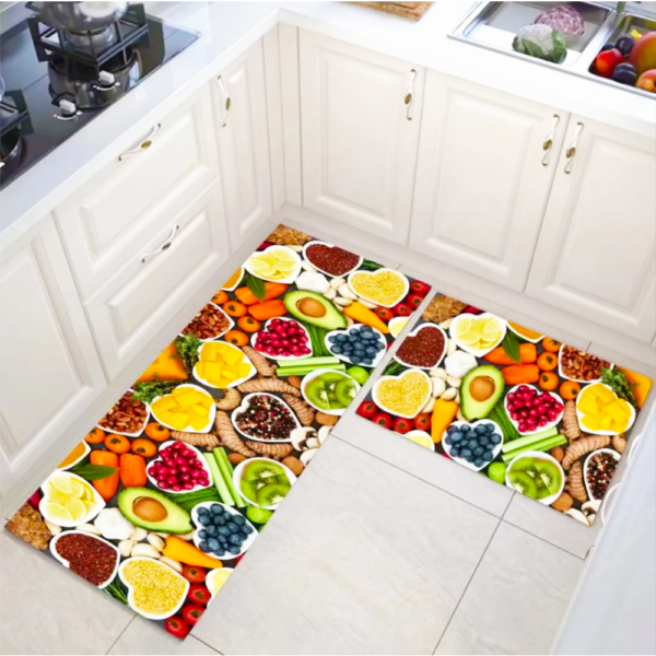 itchen Floor Mats and Rugs Direct Sales Crystal Velvet Persian Area Rugs Anti-Slip Oil Resistant Kitchen carpet - Image 4