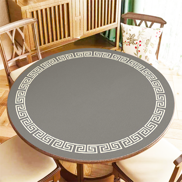 Round Blank Sublimation Gambling Poker Mat Playing Mahjong Mat Texas Hold'em Poker Desk Mat Custom Size Entertainment Playing Card Poker Mat - Image 5