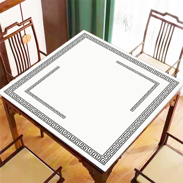 Square Desk Mat Playing Mahjong Mat Texas Hold'em Poker Carpet Wholesale Anti Slip Table Layout Playing Card Poker Mat - Image 7